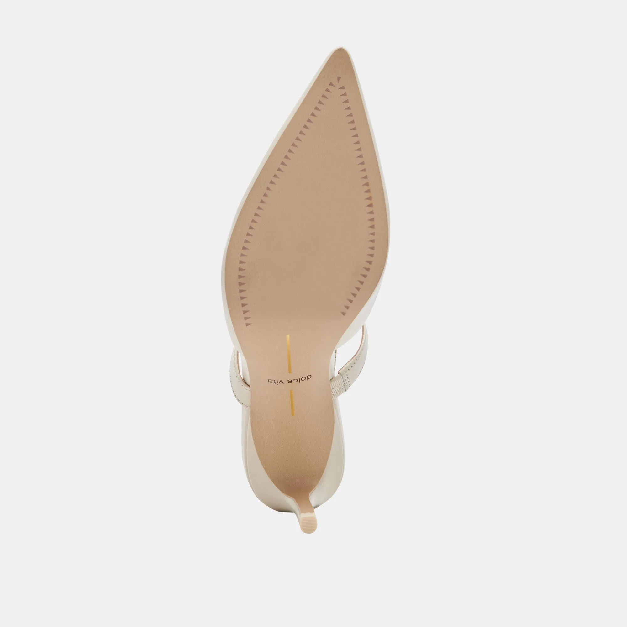 KANIKA HEELS WHITE CRINKLE PATENT - re:vita