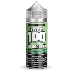 Keep It 100 Synthetic E-juice - OG Orchard