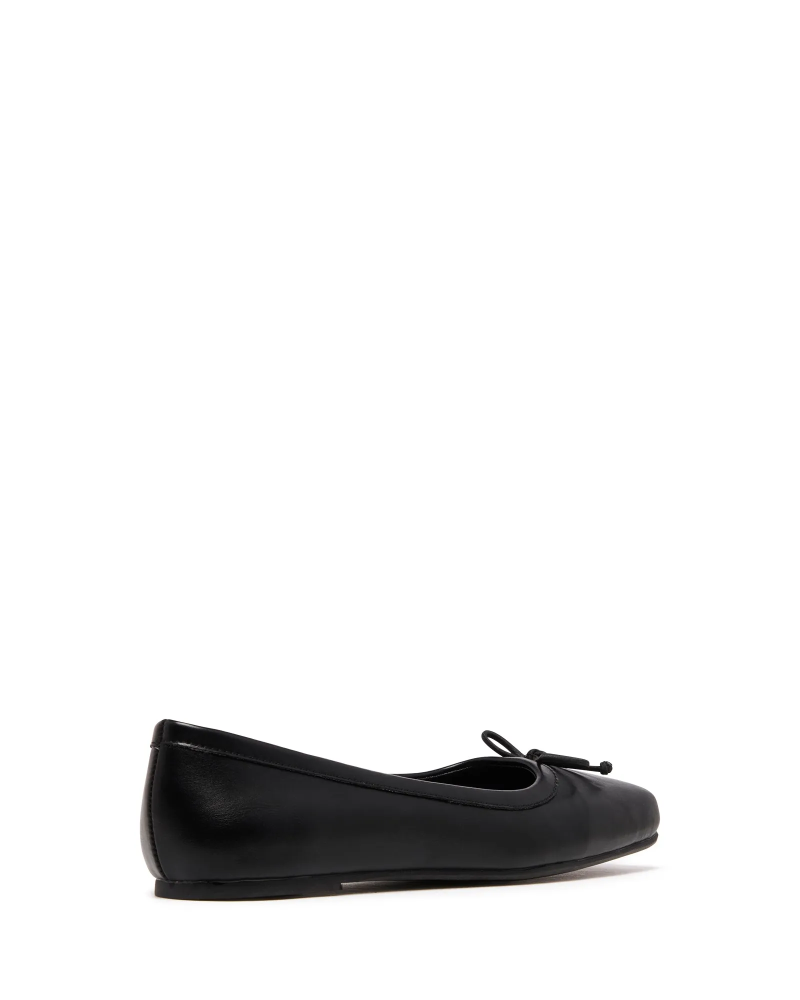 Laine Ballet Flat Black Smooth