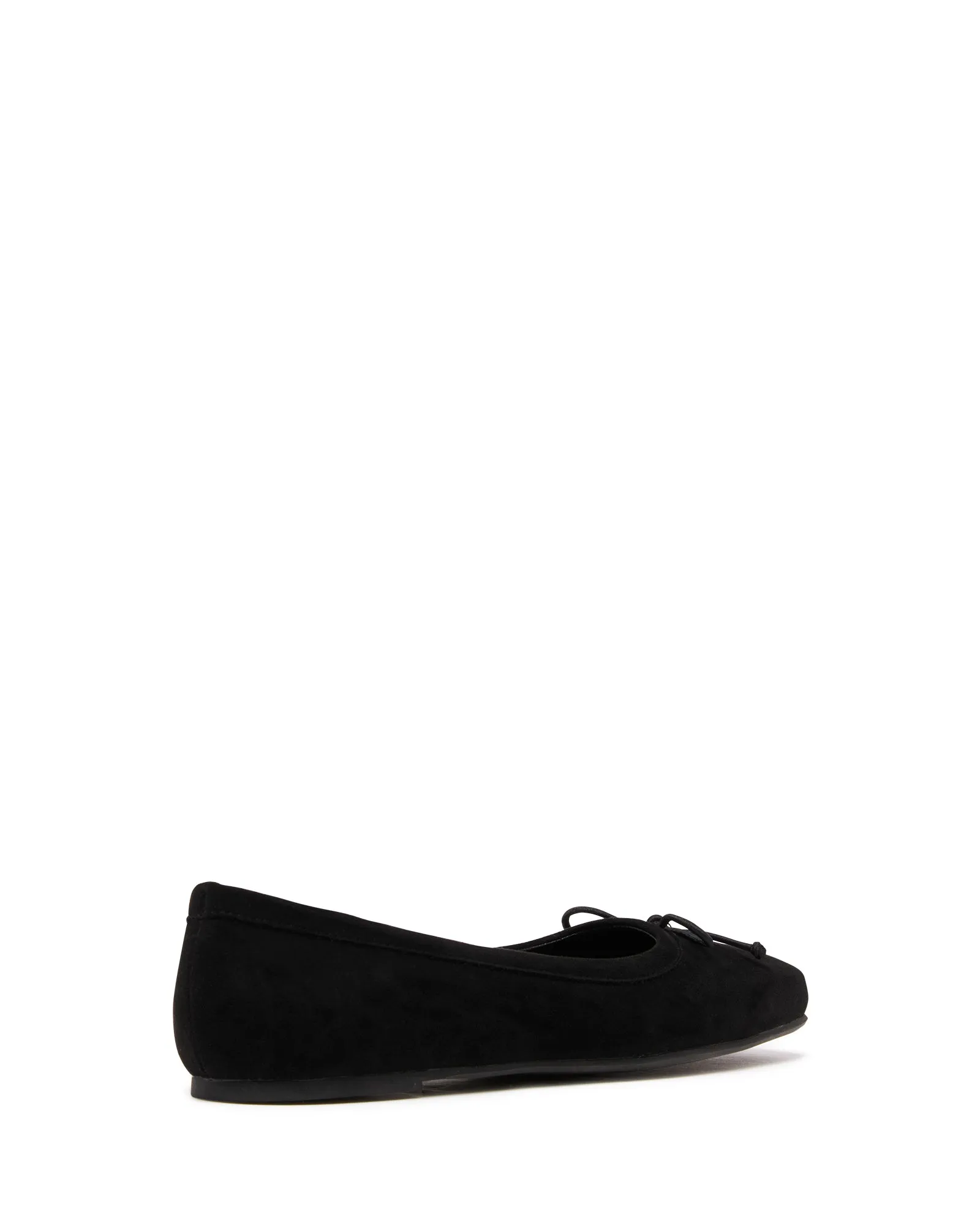 Laine Ballet Flat Black Suede