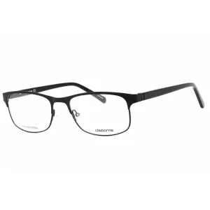 Liz Claiborne Men's Eyeglasses - Matte Black Metal Rectangular Frame | CB 256 003