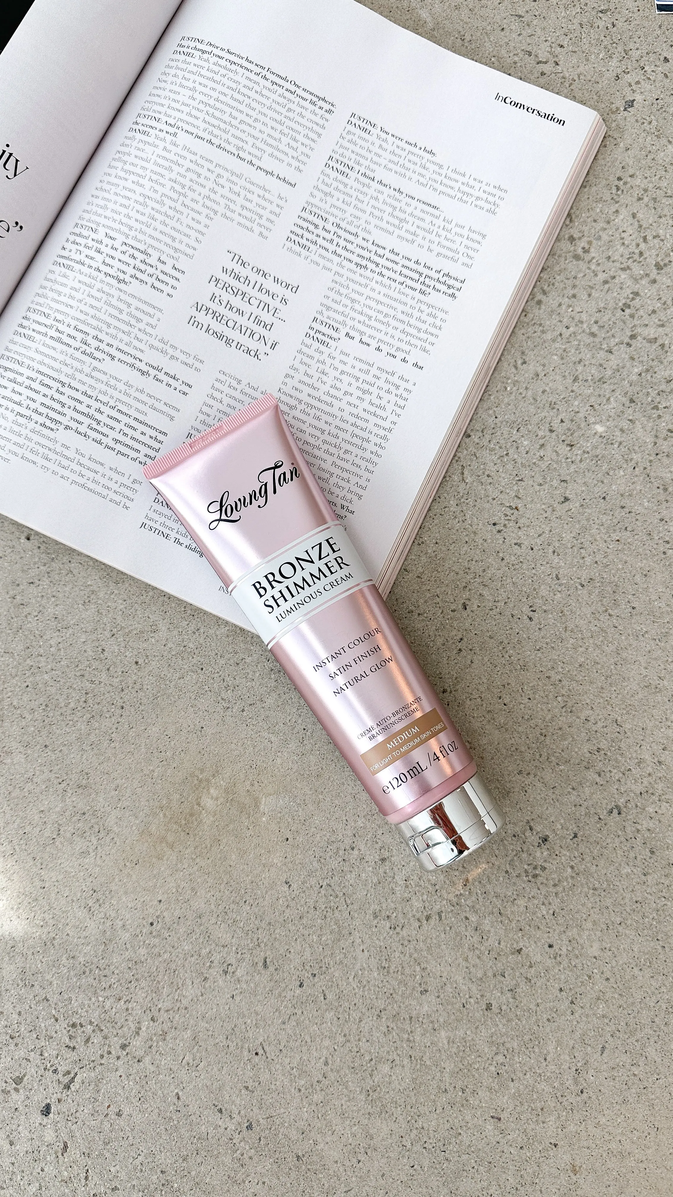 Loving Tan Bronze Shimmer Luminous Cream - Medium