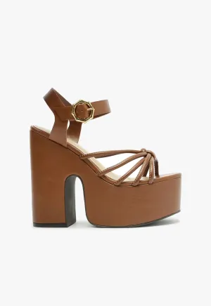 Mahi Cutout & Nappa Sandal
