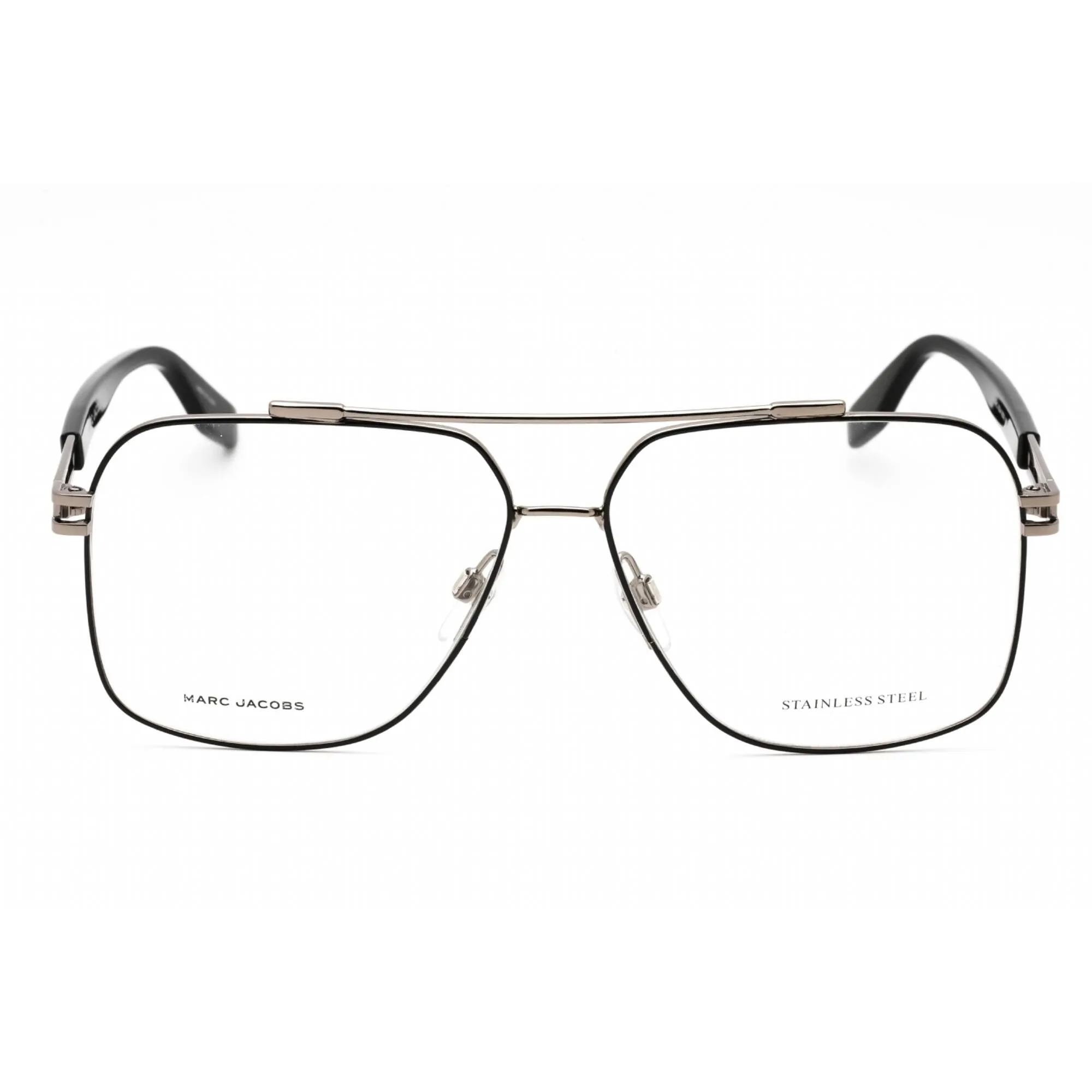 Marc Jacobs Men's Eyeglasses - Ruthenium Black Metal Full Rim Frame | MARC 634 085K 00