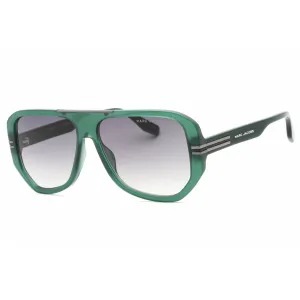 Marc Jacobs Men's Sunglasses - Green Plastic Pilot Shape Frame | MARC 636/S 01ED 9O