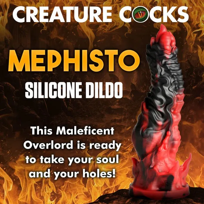 MEPHISTO FANTASY DEMON SILICONE DILDO