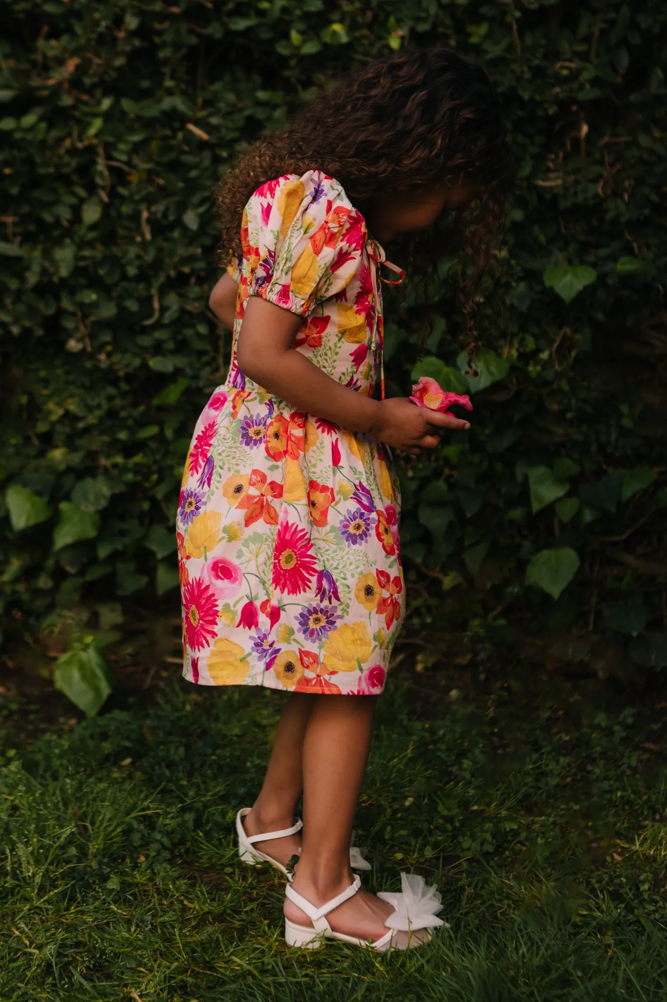 Mini Fleur Dress in Multicolor Floral