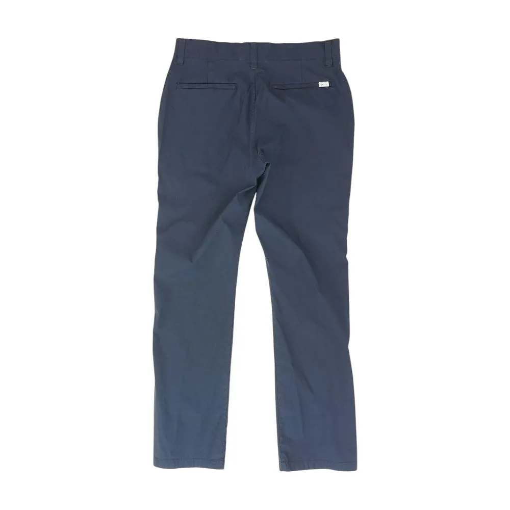 Navy Solid Active Pants