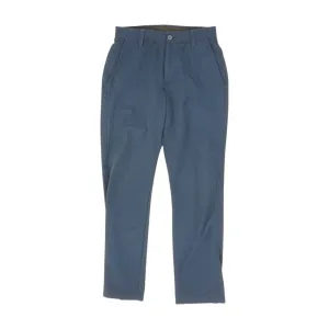 Navy Solid Active Pants