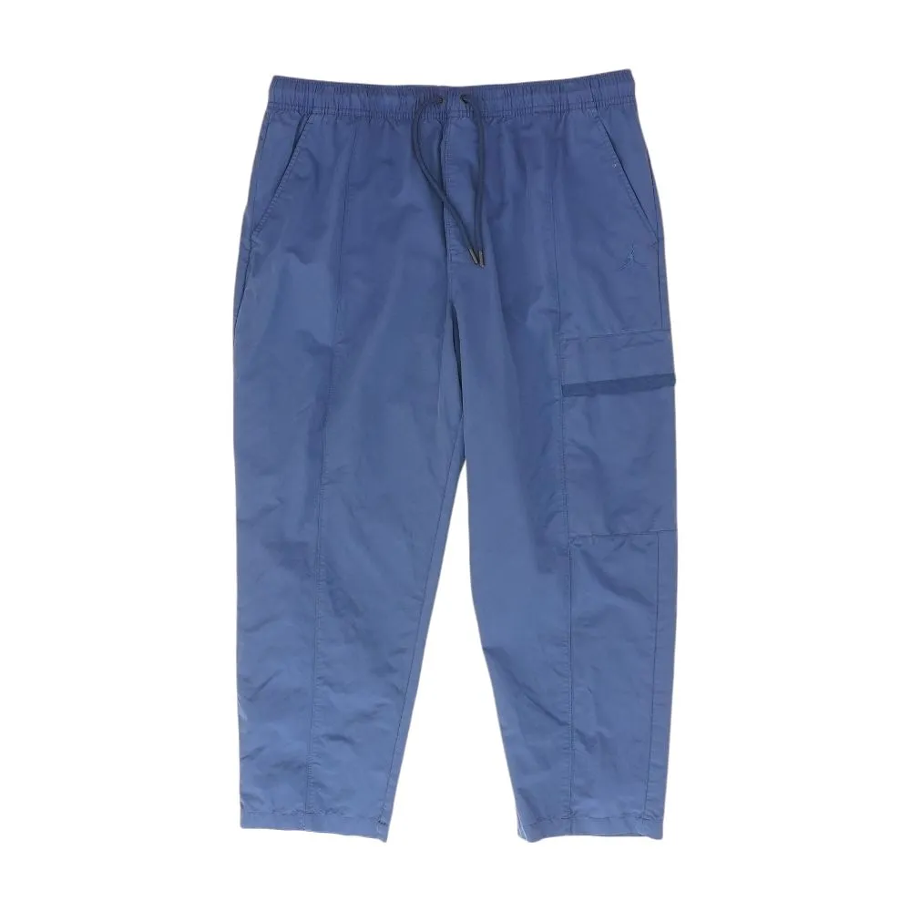 Navy Solid Active Pants