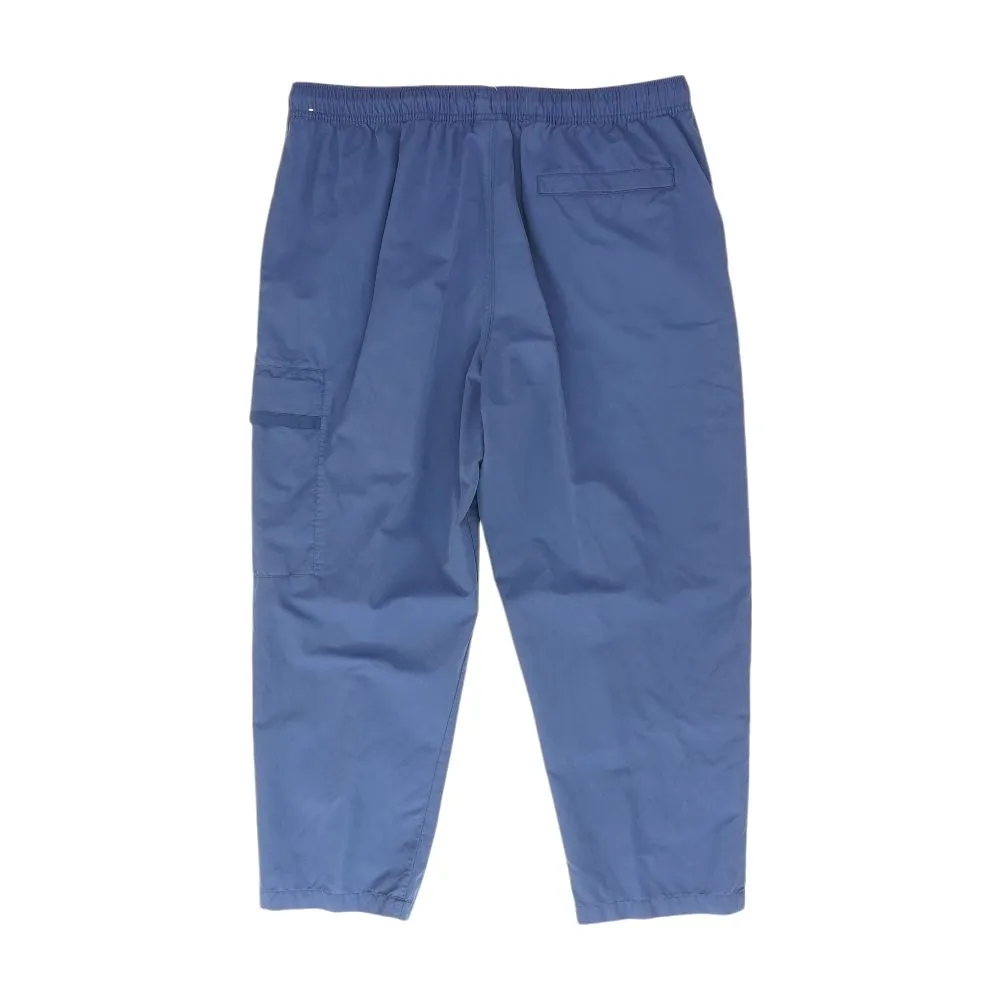 Navy Solid Active Pants