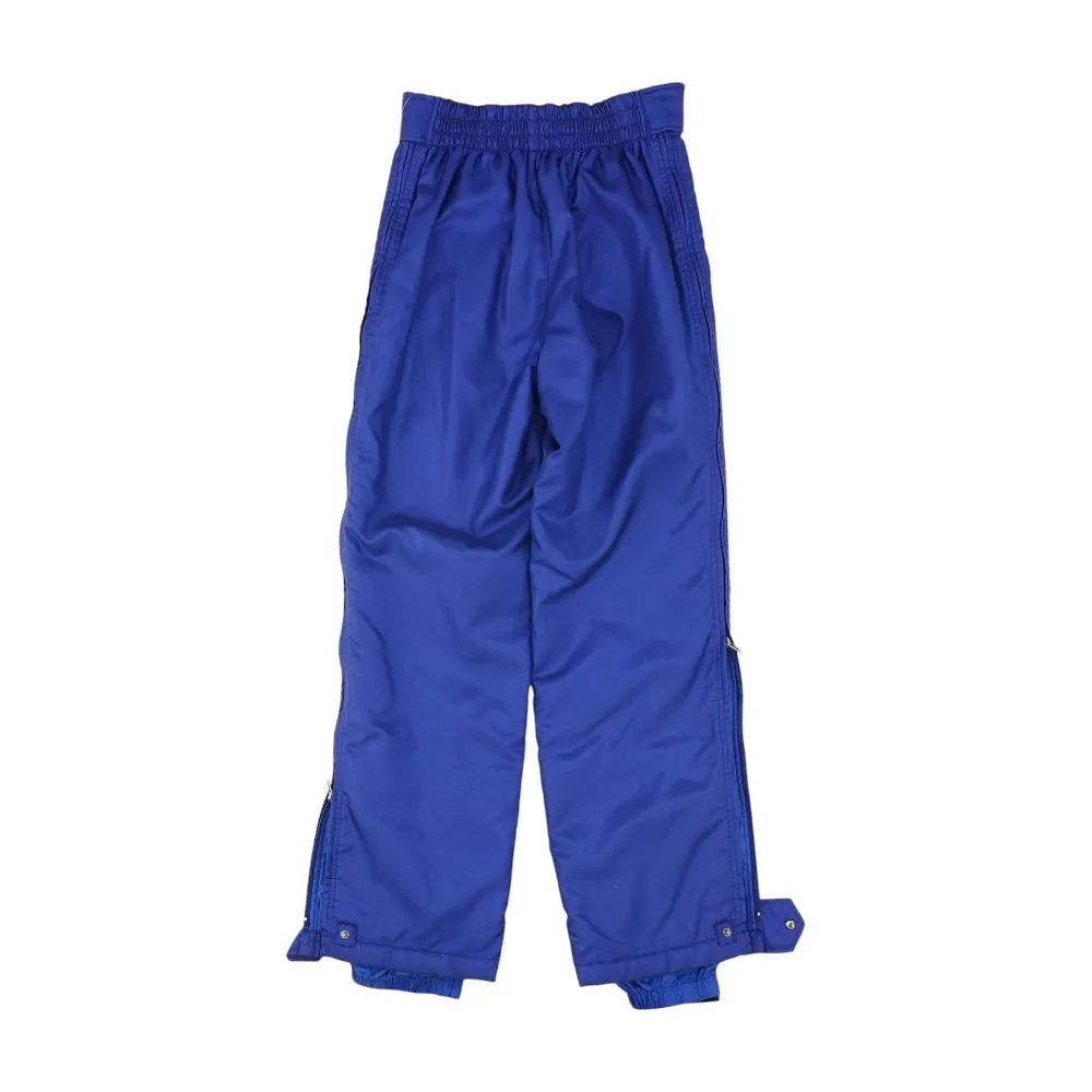 Navy Solid Active Pants
