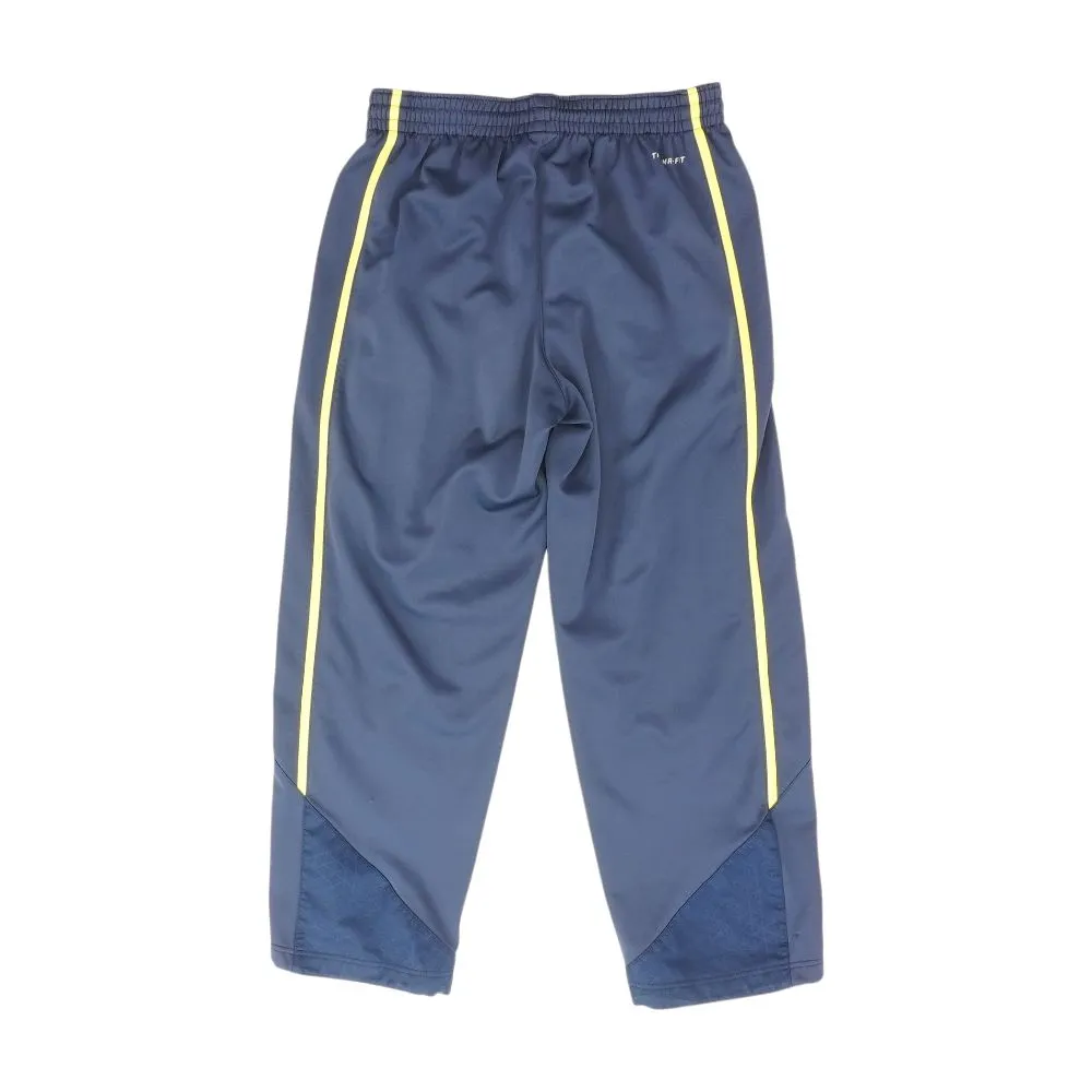 Navy Solid Active Pants