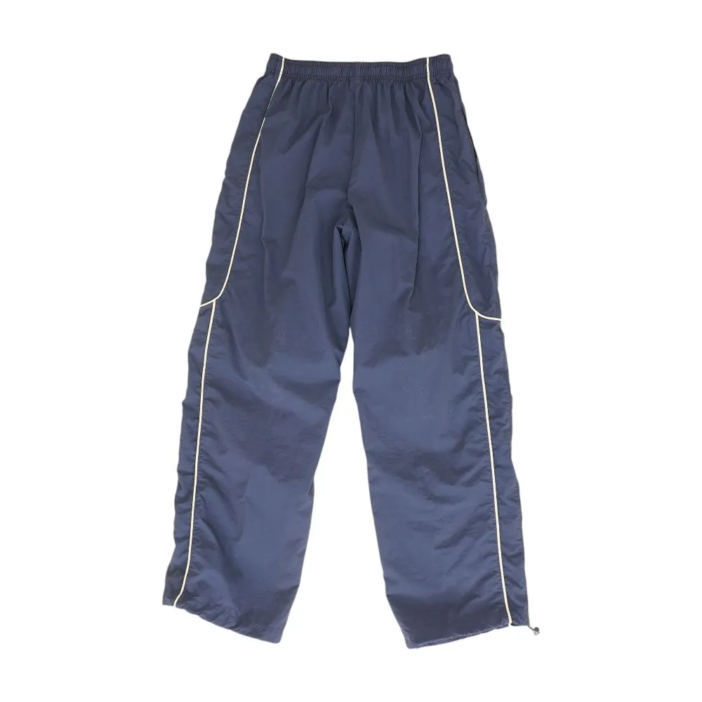 Navy Solid Active Pants
