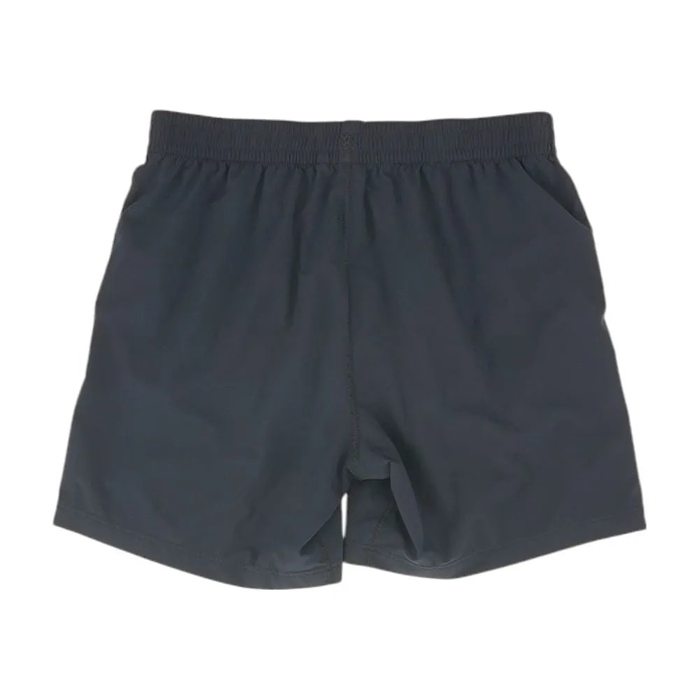 Navy Solid Active Shorts
