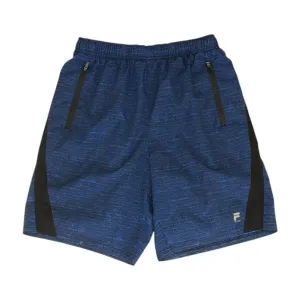Navy Solid Active Shorts