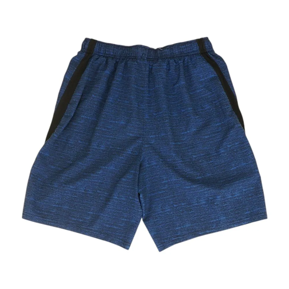 Navy Solid Active Shorts