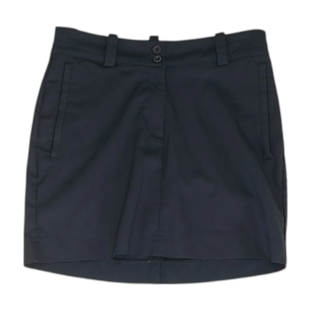 Navy Solid Active Shorts