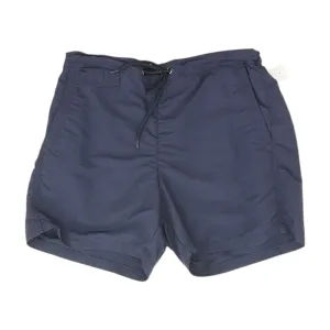 Navy Solid Active Shorts