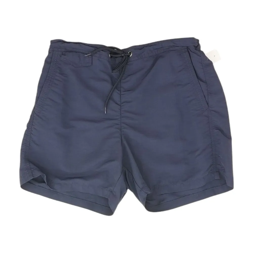 Navy Solid Active Shorts