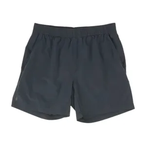 Navy Solid Active Shorts