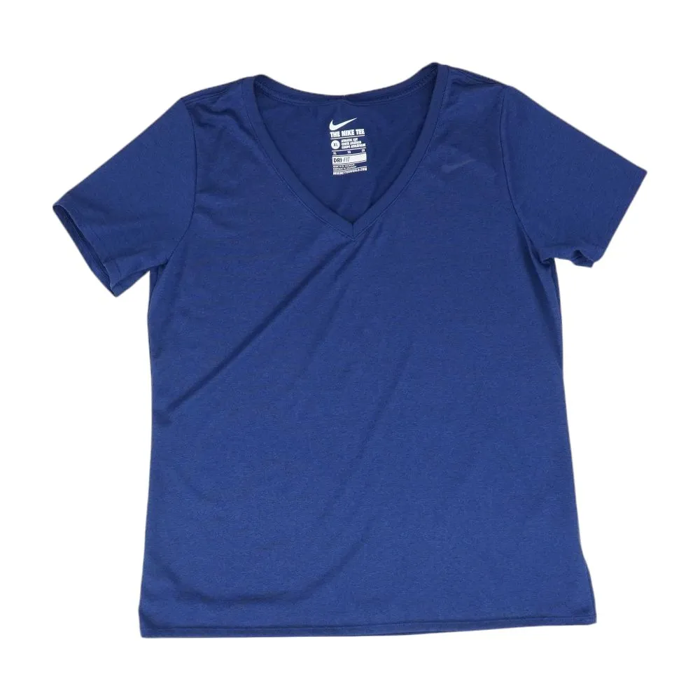 Navy Solid Active T-Shirt