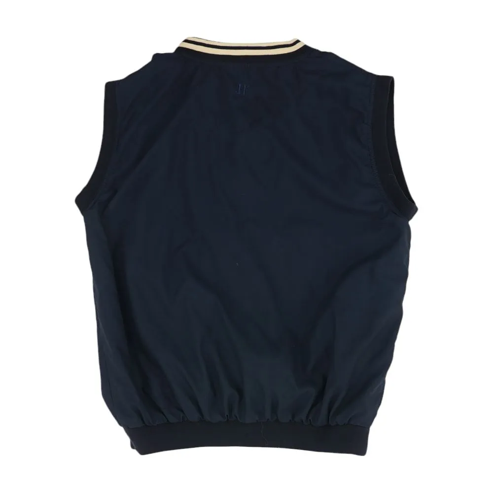 Navy Solid Active Vest