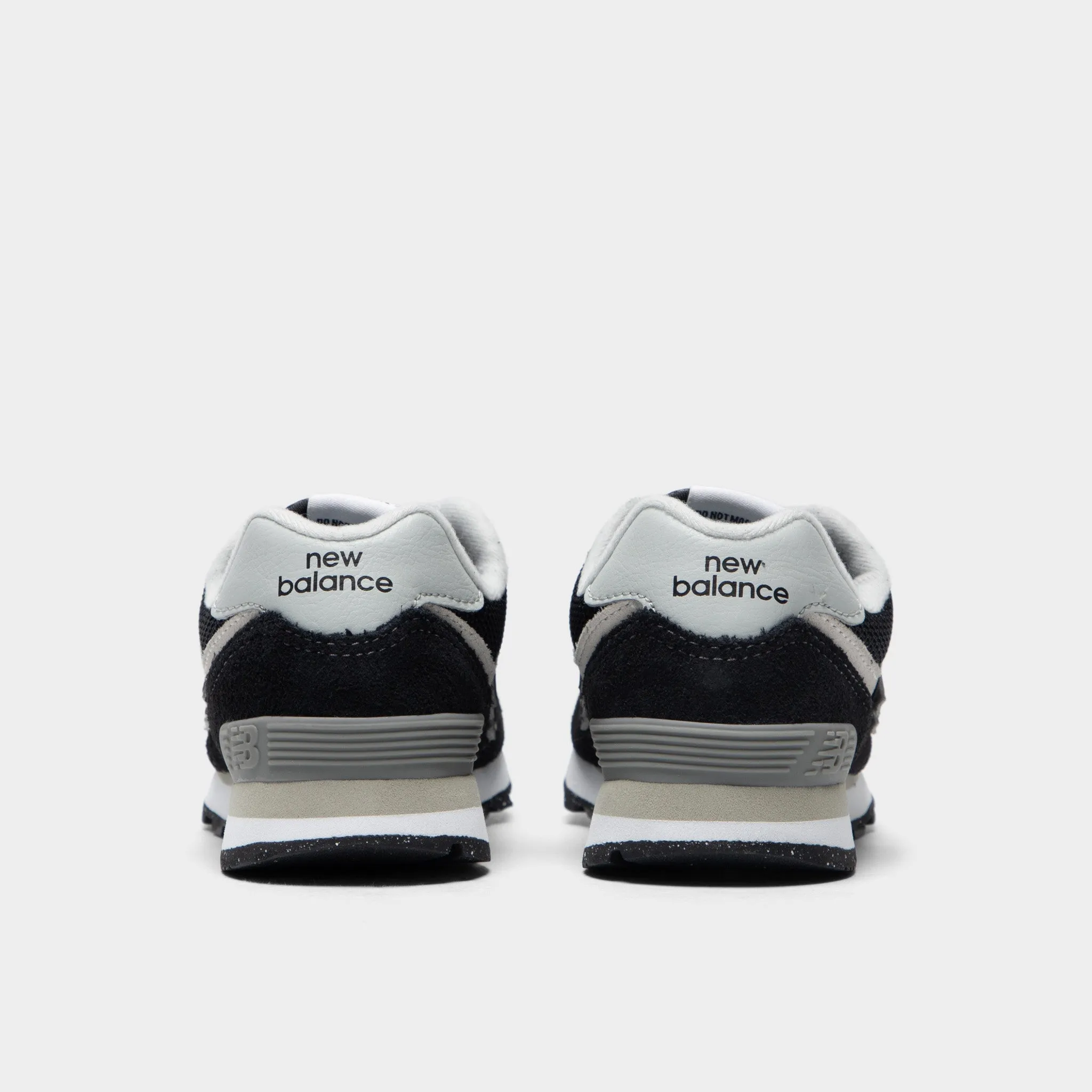 New Balance Children's 574 Black / White