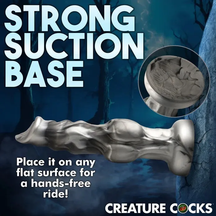 NIGHT PROWLER SILICONE DILDO - MEDIUM