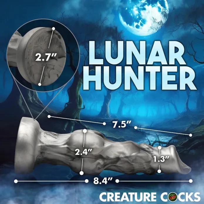 NIGHT PROWLER SILICONE DILDO - MEDIUM