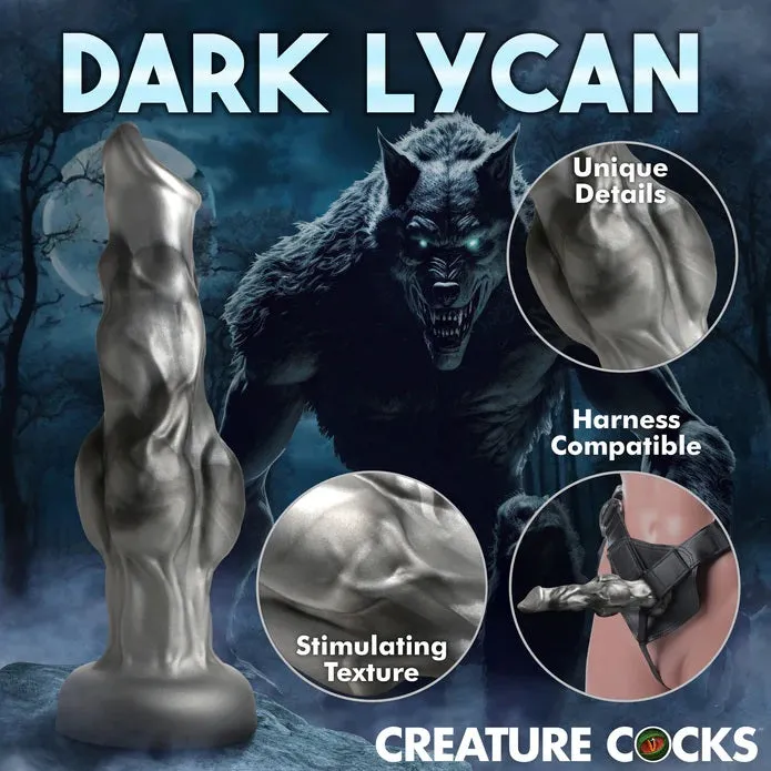 NIGHT PROWLER SILICONE DILDO - MEDIUM