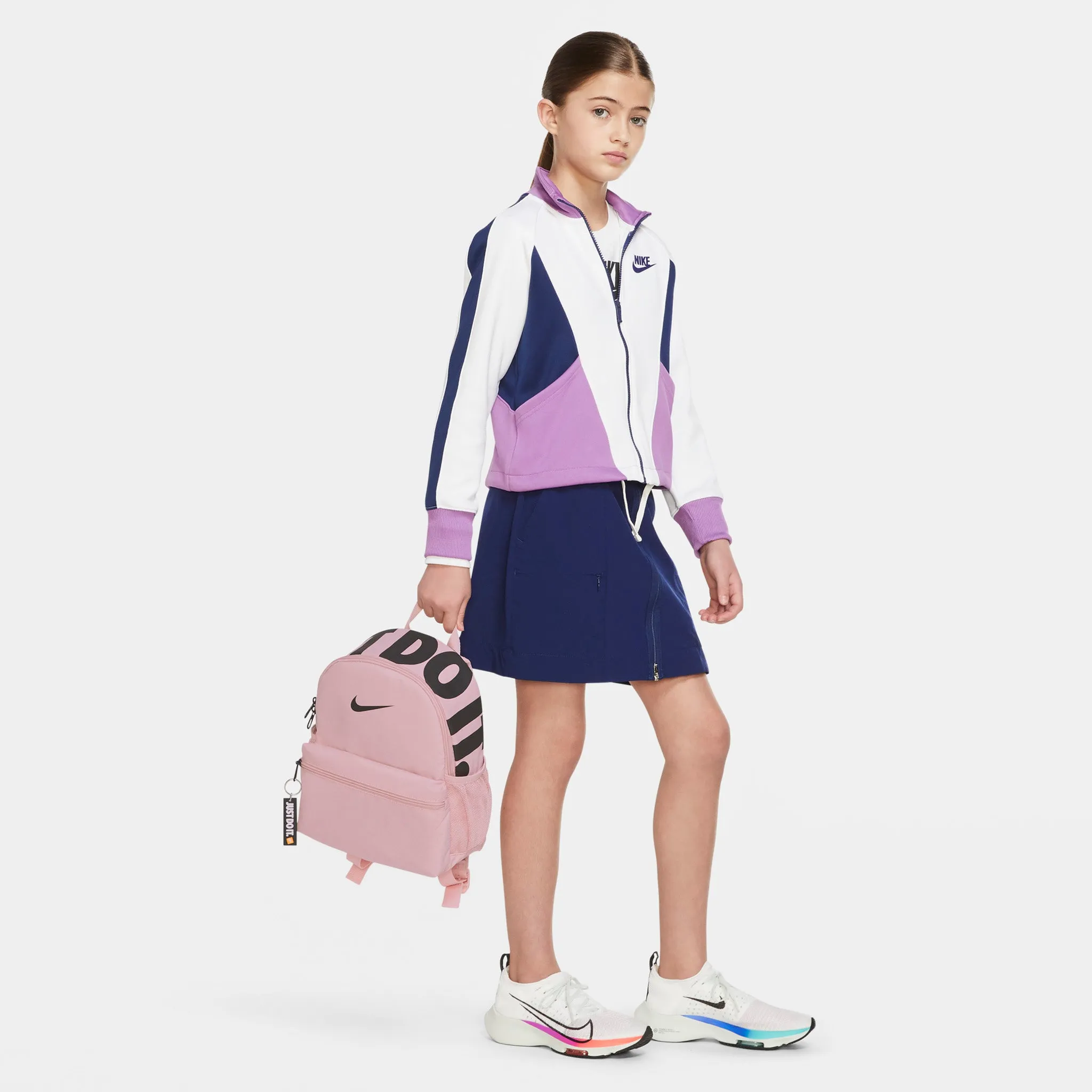 Nike Children's Brasilia JDI Backpack Pink Glaze / Pink Glaze - Black