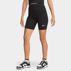Nike Sportswear Women's 8" High-Rise Biker Shorts Black / Sail