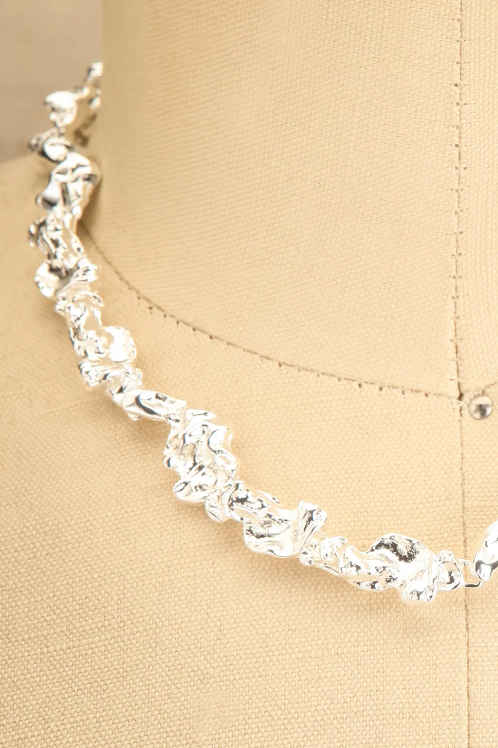 Ogmore Silver | Organic Link Necklace