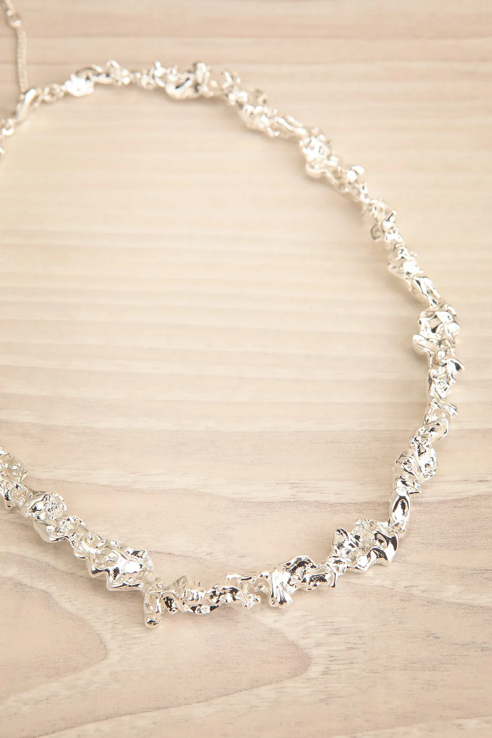 Ogmore Silver | Organic Link Necklace