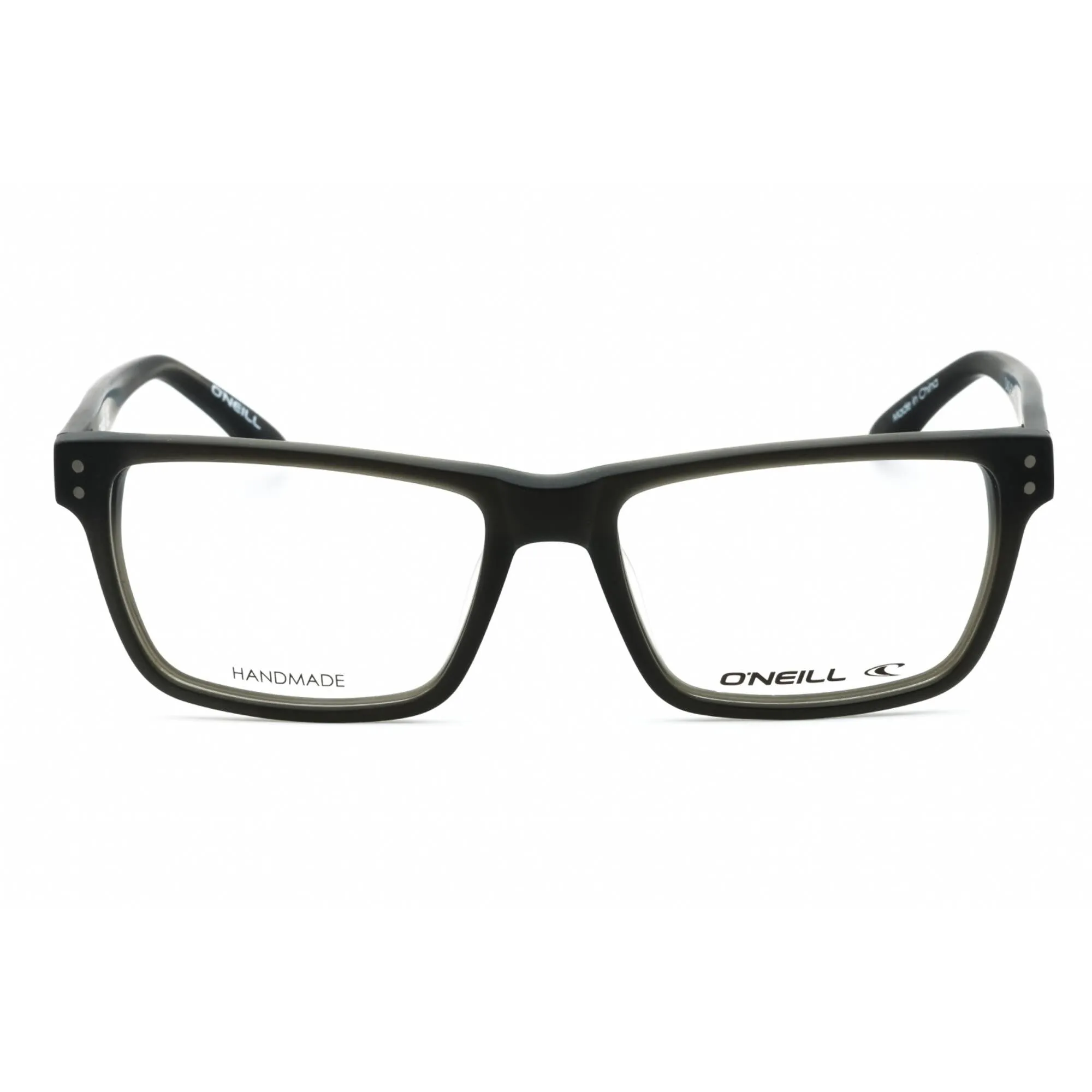 ONeill Men's Eyeglasses - Matte Smoke Plastic Rectangular Shape Frame | ONO-CHACE 104