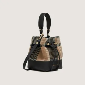 Osette - Black/Camel Tartan