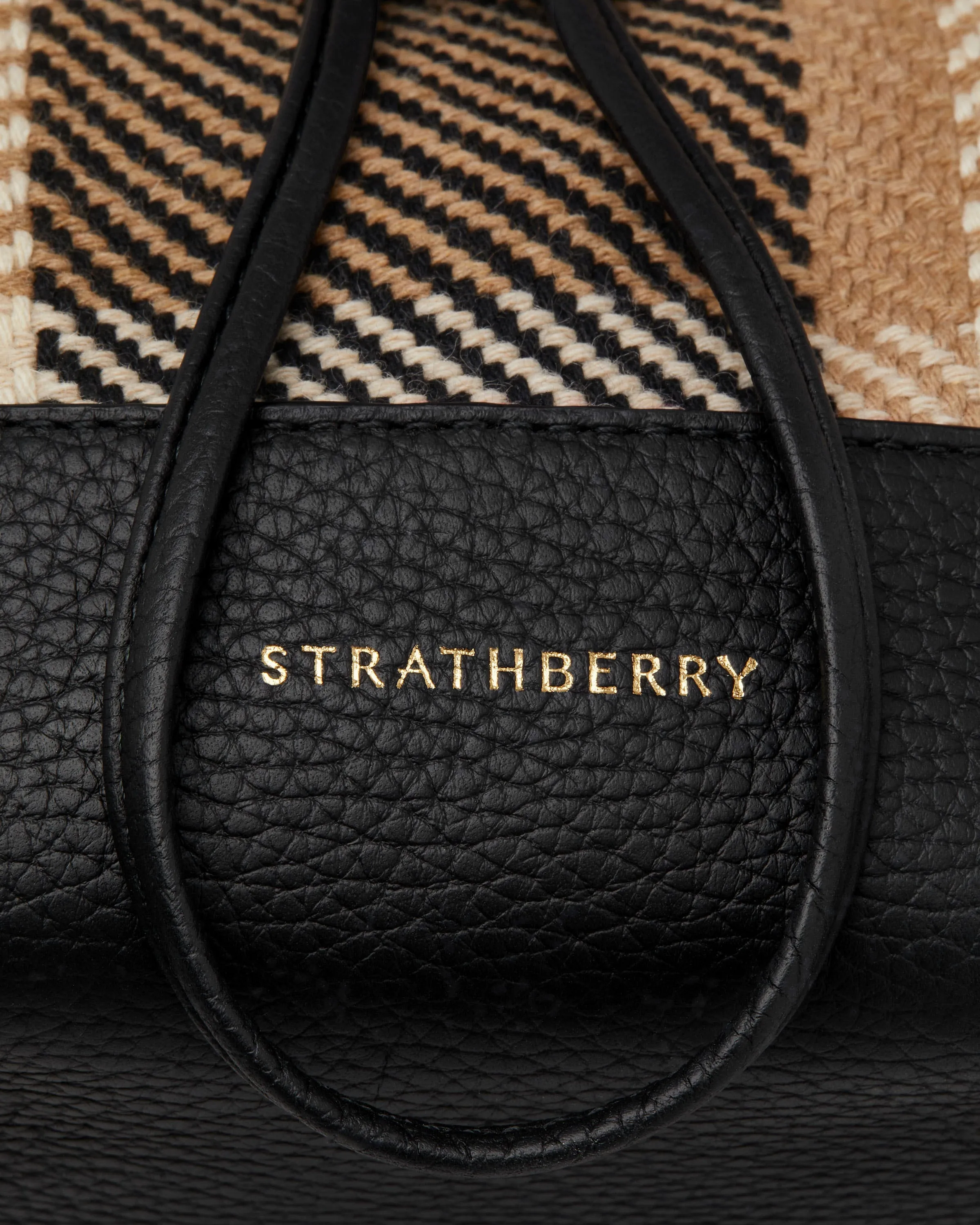 Osette - Black/Camel Tartan