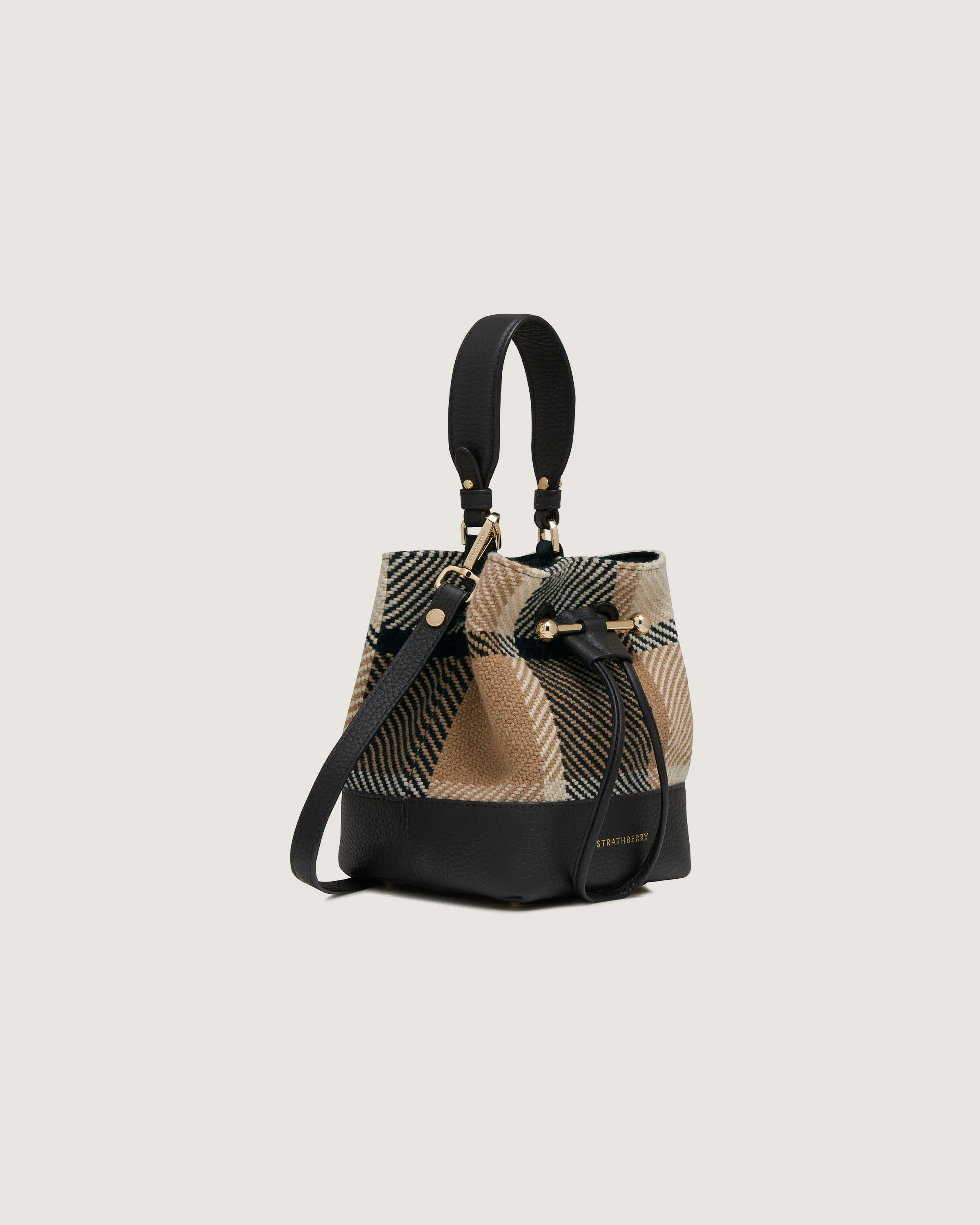 Osette - Black/Camel Tartan