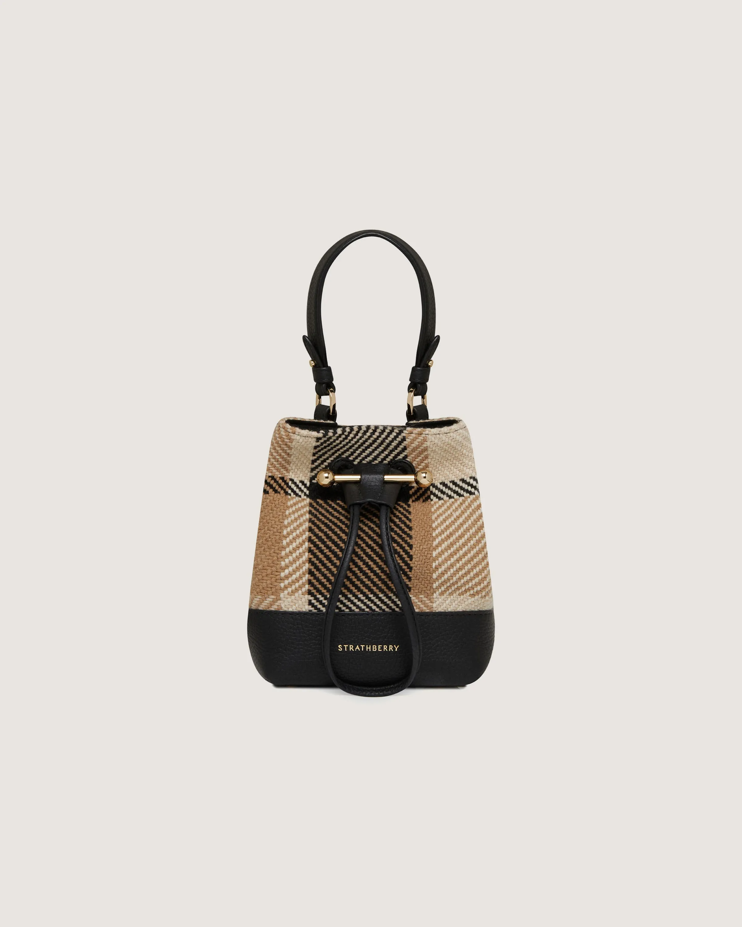 Osette - Black/Camel Tartan
