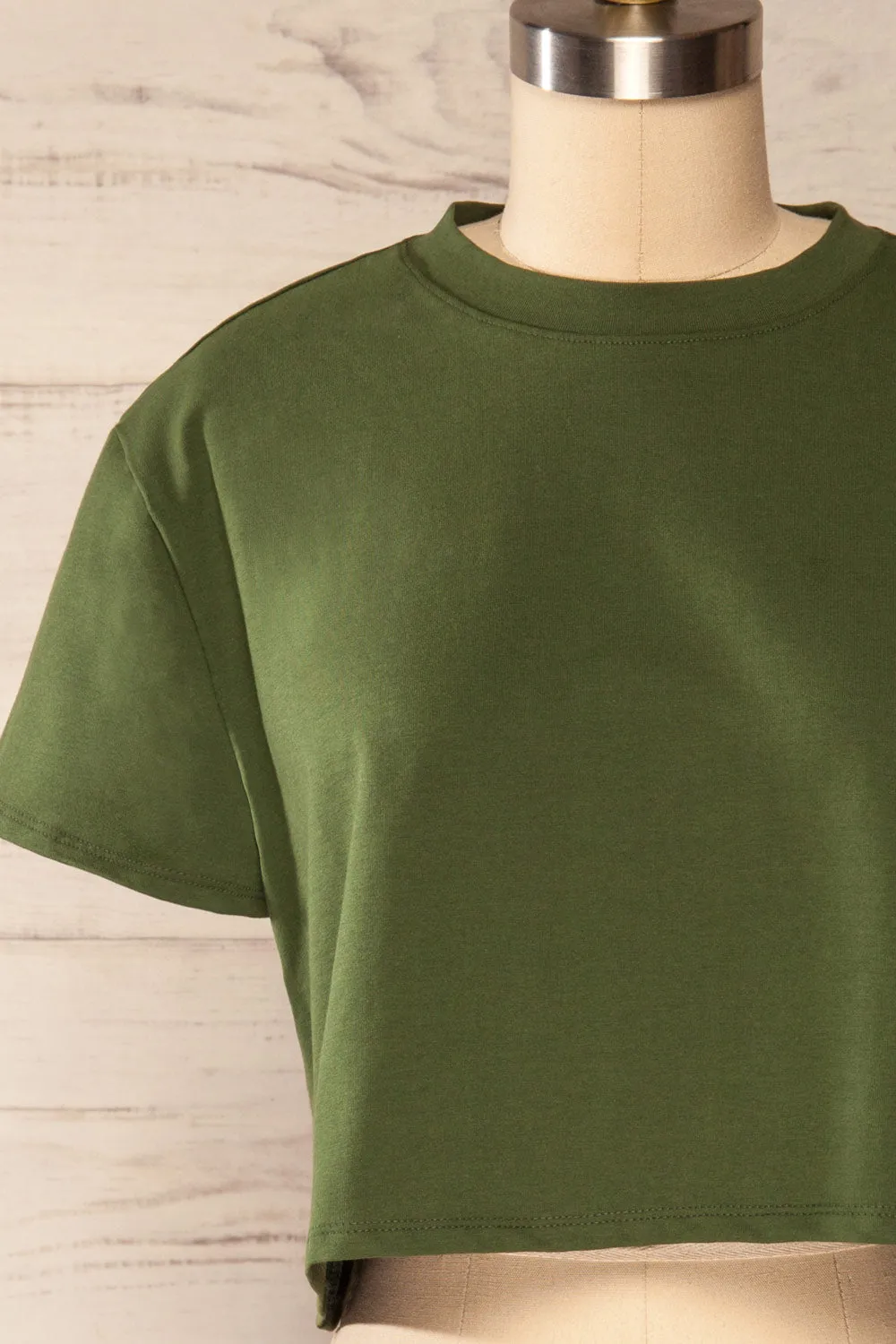 Ovca Green | Cropped T-Shirt