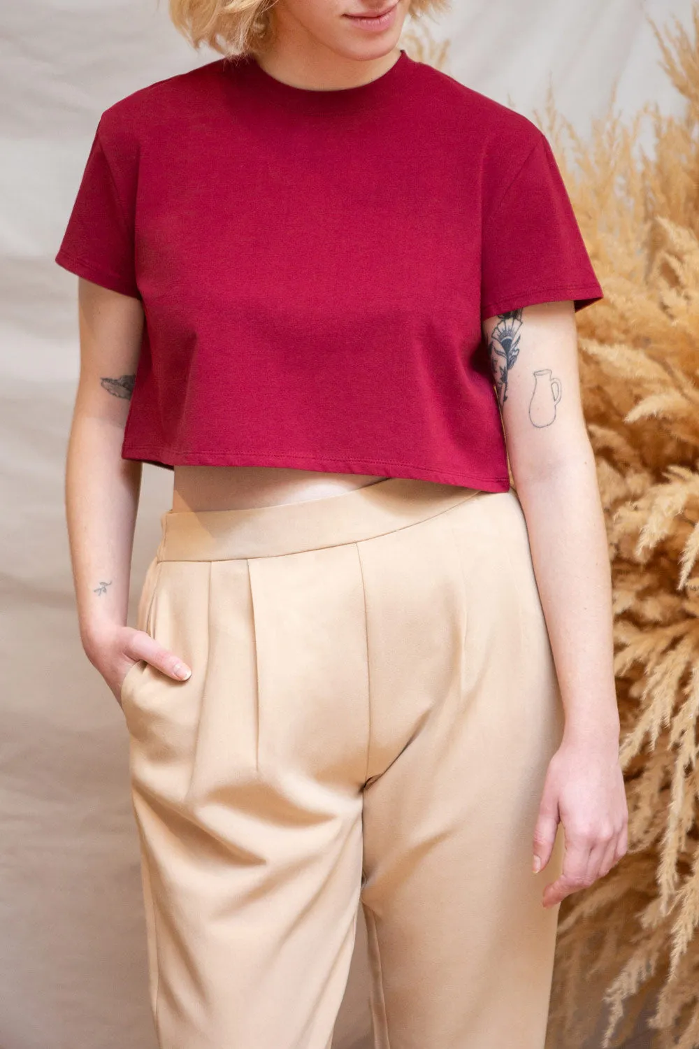 Ovca Green | Cropped T-Shirt