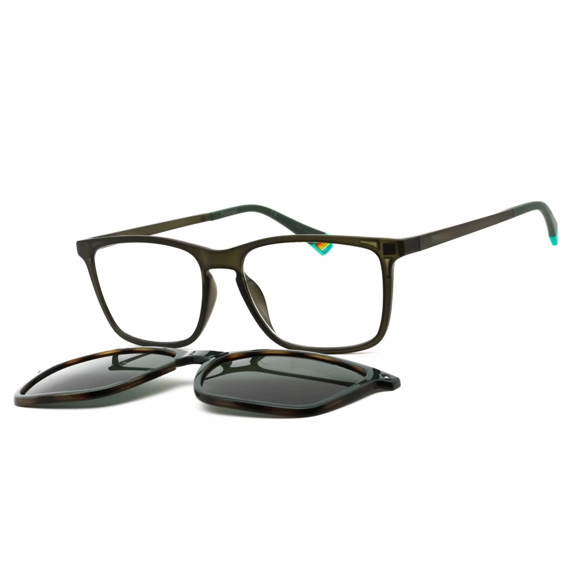 Polaroid Core Men's Sunglasses - Green Plastic Full Rim Frame | PLD 6139/CS 01ED UC