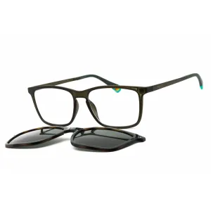 Polaroid Core Men's Sunglasses - Green Plastic Full Rim Frame | PLD 6139/CS 01ED UC