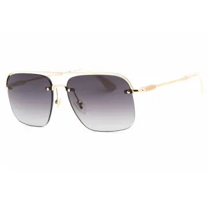 Police Men's Sunglasses - Shiny Rose Gold Metal Aviator Full Rim Frame | SPLF72 0300