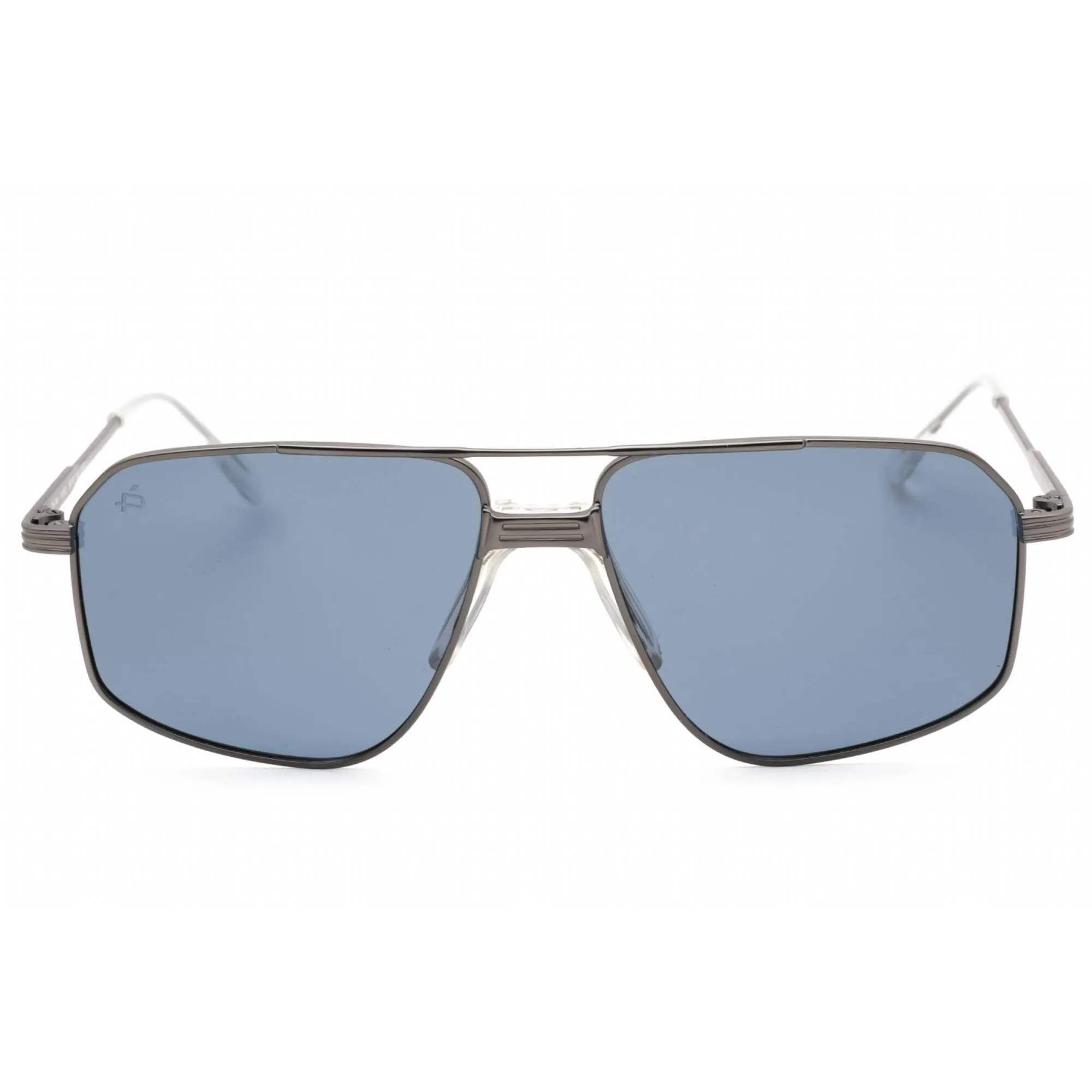 Prive Revaux Men's Sunglasses - Blue Lens Metal Aviator Shape Frame | Rico Gunmetal
