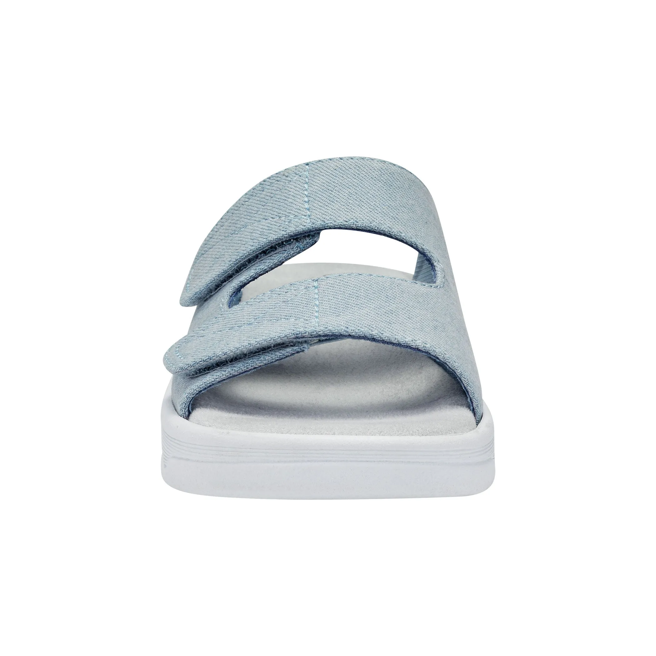 Red Slip On Sandals