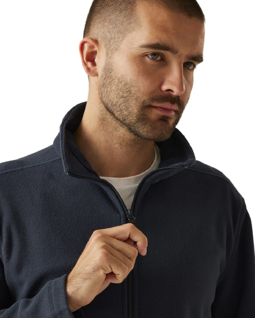 Regatta Mens Micro Lightweight Full Zip Fleece