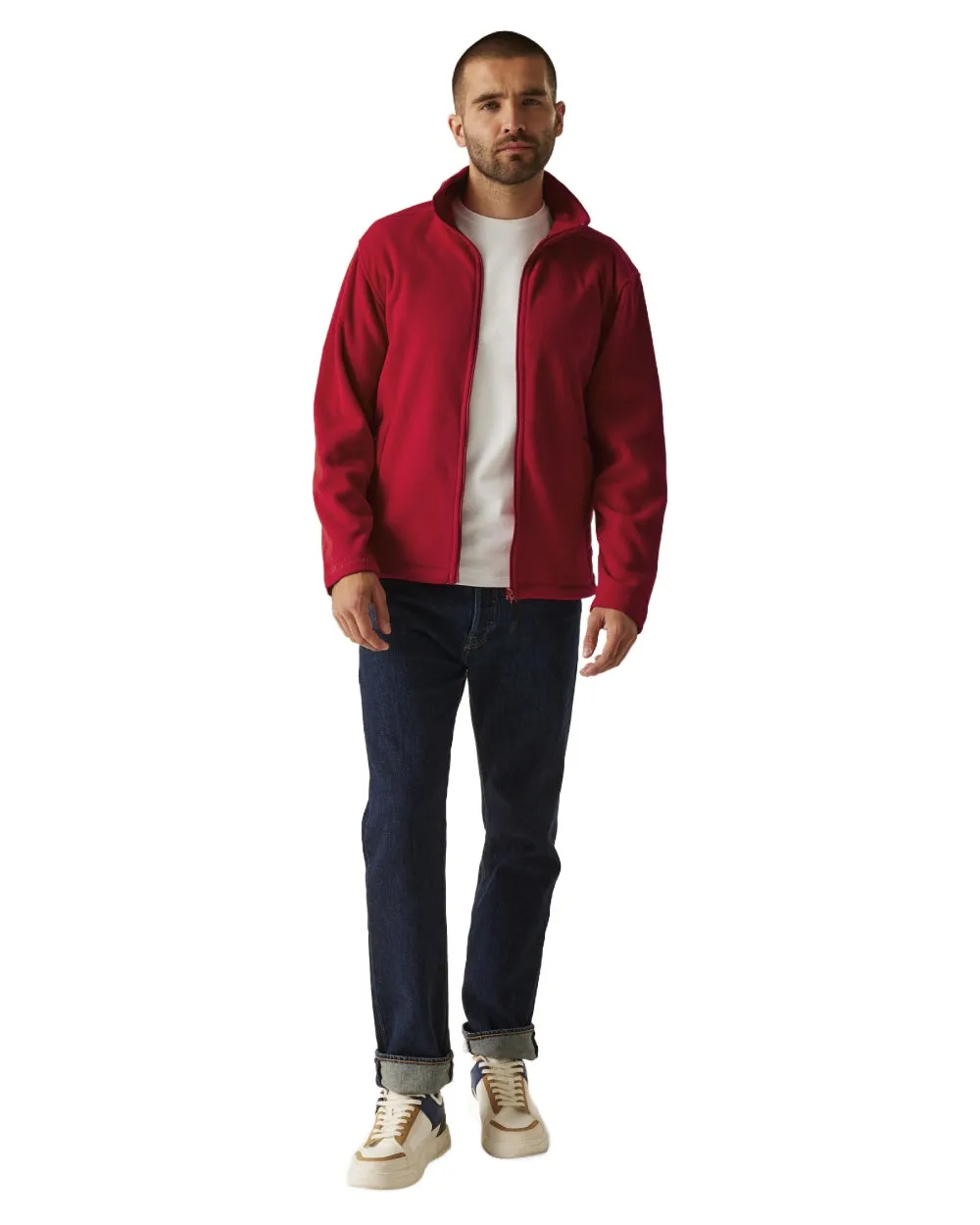Regatta Mens Micro Lightweight Full Zip Fleece