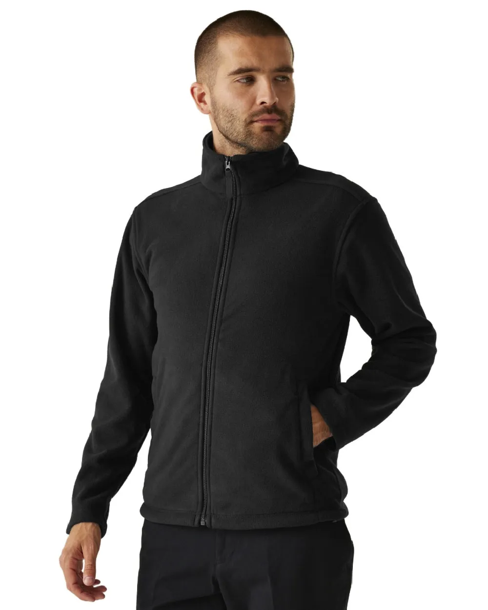 Regatta Mens Micro Lightweight Full Zip Fleece